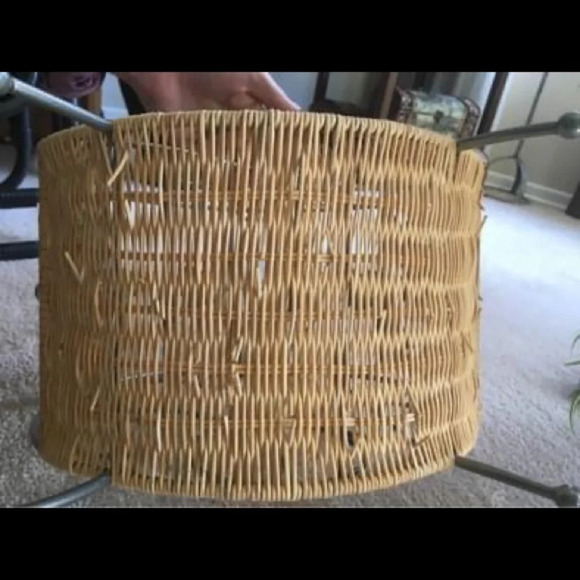 Vintage  Wicker Wine Rack - Picture 5 of 5